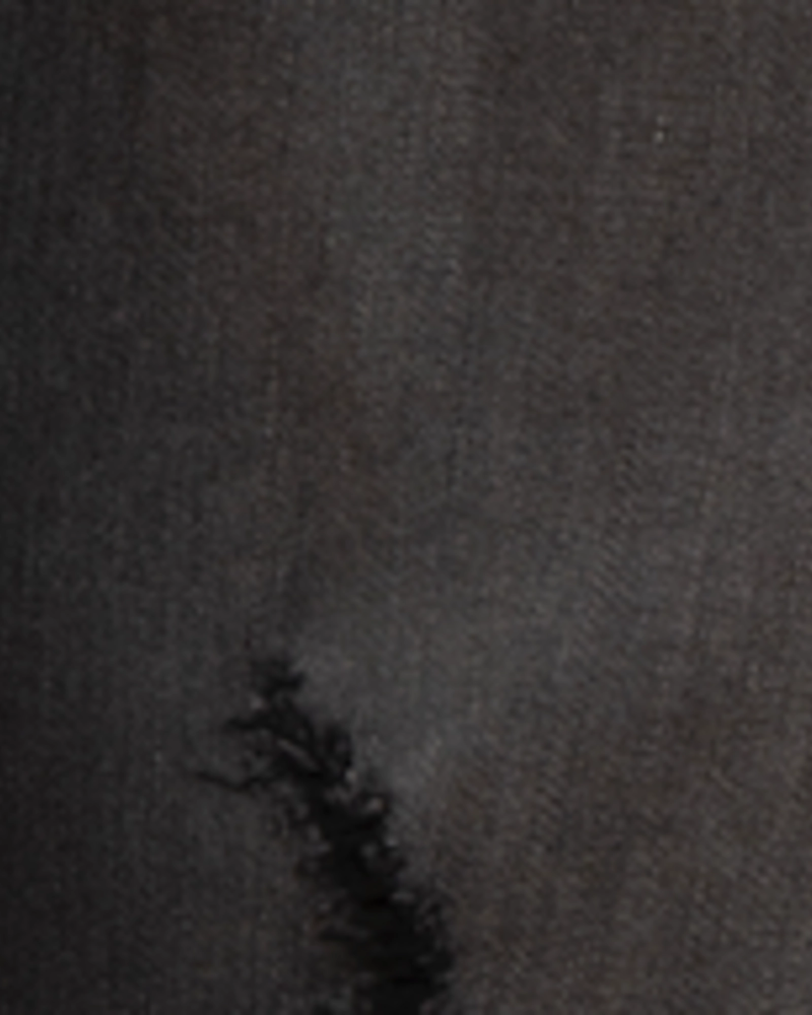 Tenley Frayed Hem Ankle Skinny Jean | Black Flexible Knee Panels