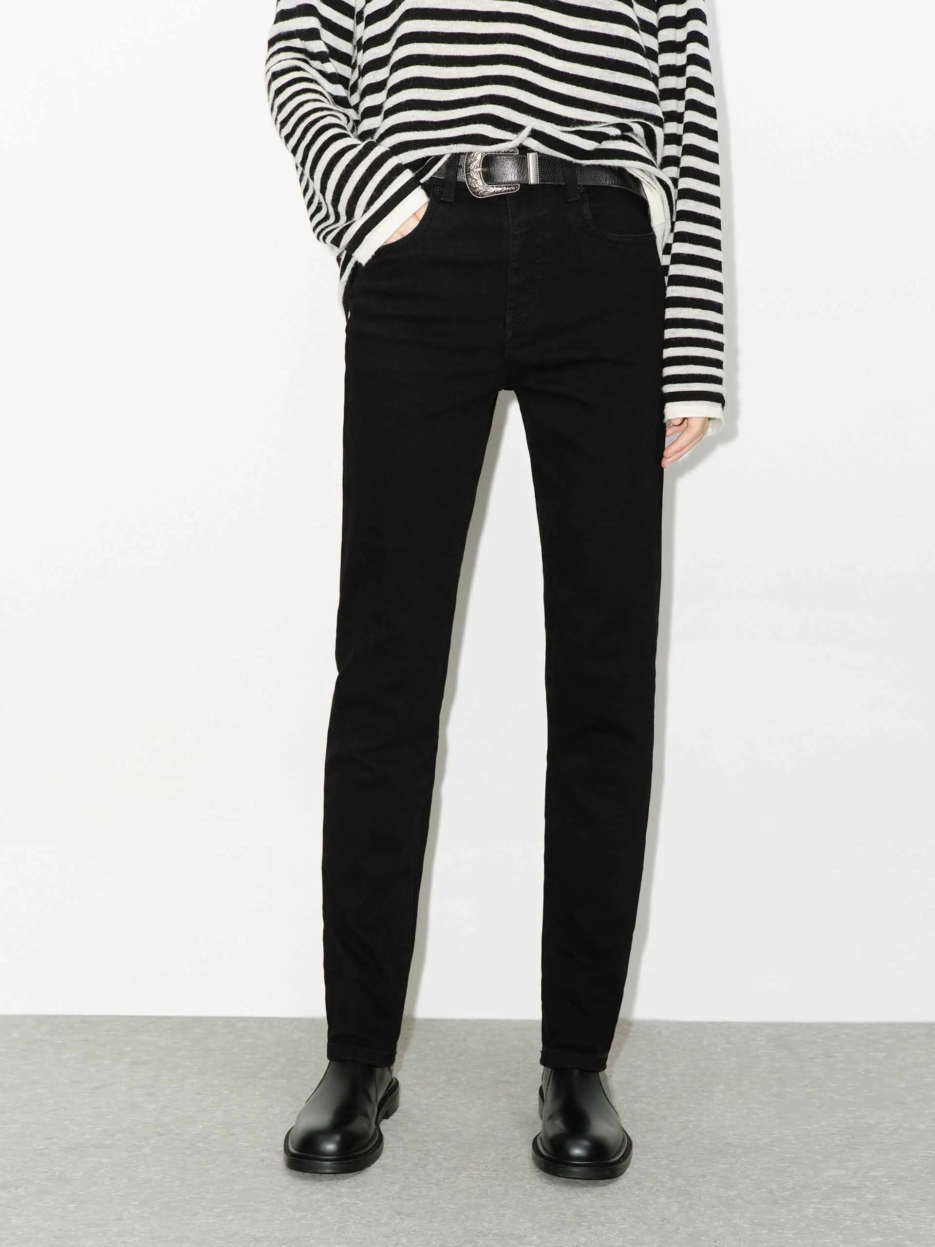 Quick Dry Technology Casual Spring Mood Classic Wear Skinny Cotton Blend Jeans