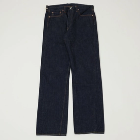Full Count 1108SS 'Super Smooth' 11.5oz Regular Straight Jean - One Wash Reinforced Stitching Cool Classic