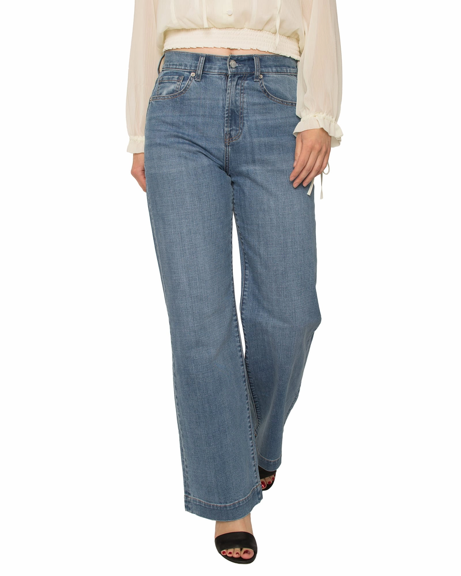 Perfect For Daily Makenna High Waist Straight Leg Jean | 3216 Whisker
