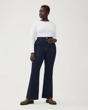 Neutral Lightweight MIA PLUS - HIGH RISE FLARE | DRUM | DRUM