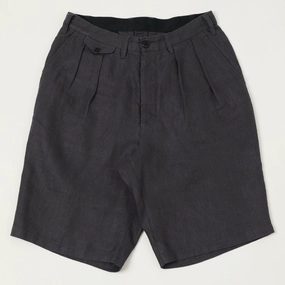 Freewheelers & Co Great Lakes 'Wild Canyon' Shorts - Charcoal Grey Comfy Fit