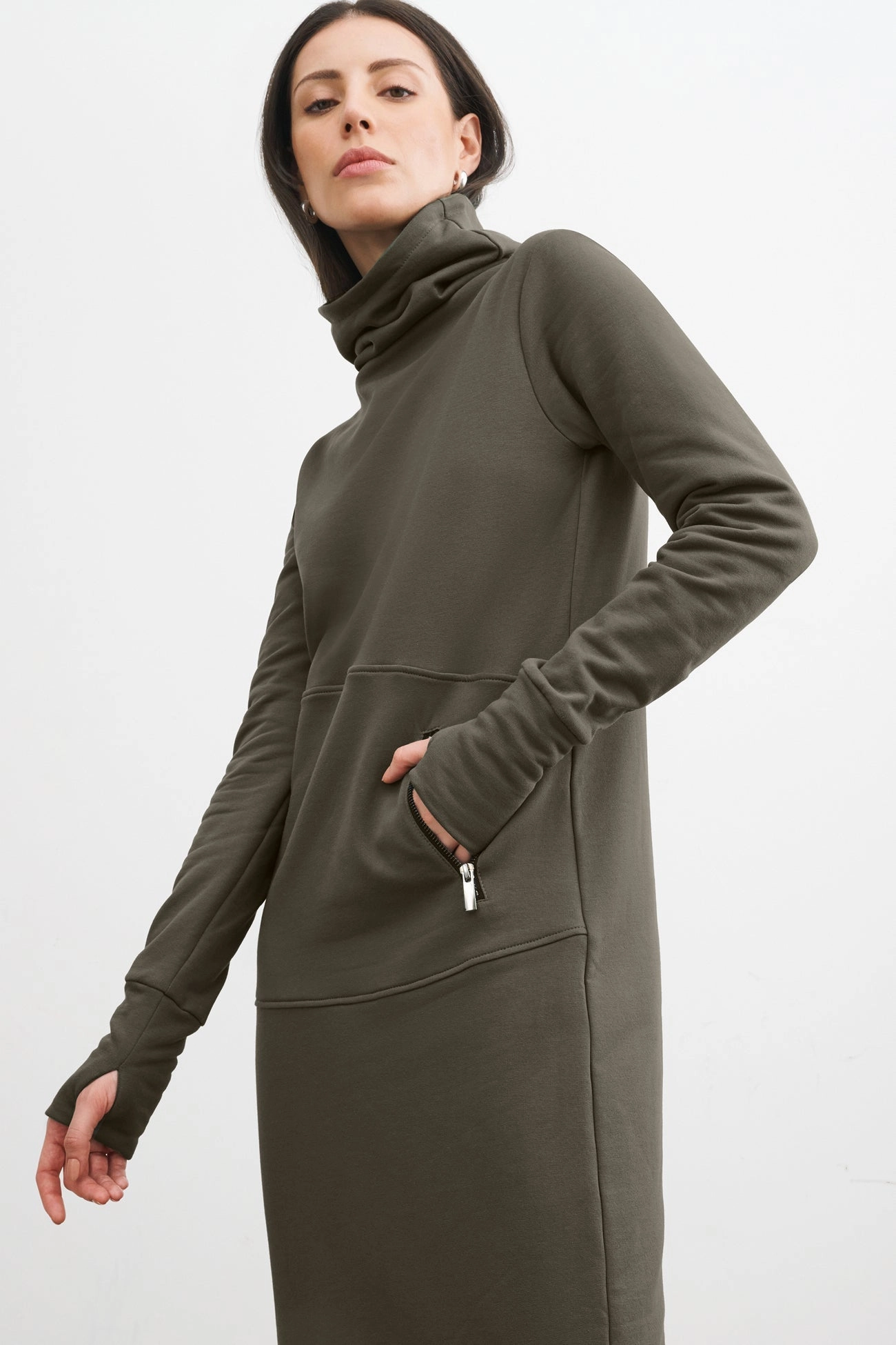 Allen Sweatshirt Dress Effortless Fashion