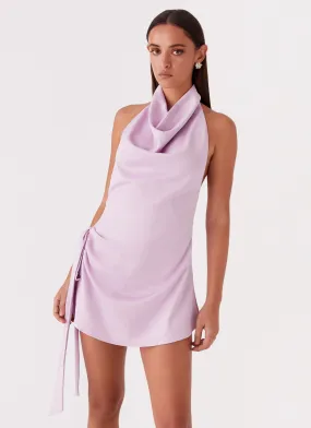 Elegant Mood Urban Ready Something About You Mini Dress - Lilac