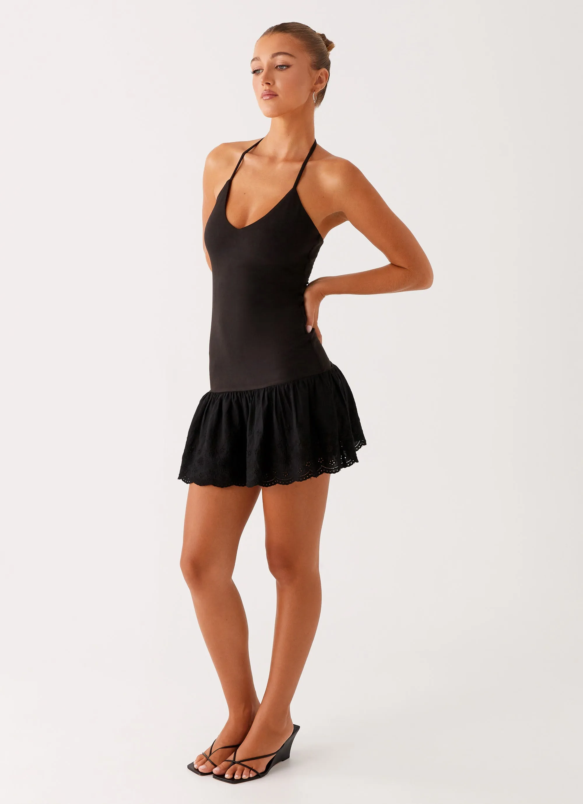 LowProfileZipper Amsterdam Mini Dress - Black