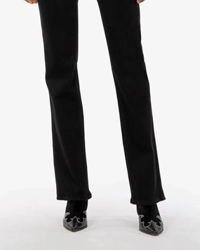 High Quality Eco Friendly Comfortable Wear Ana High Rise Flare Jean In Black | Black