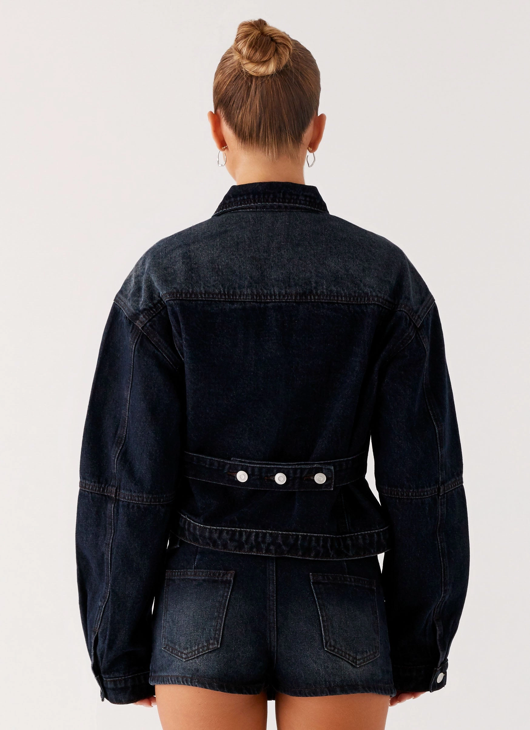 Tropics Denim Jacket - Washed Dark Blue men