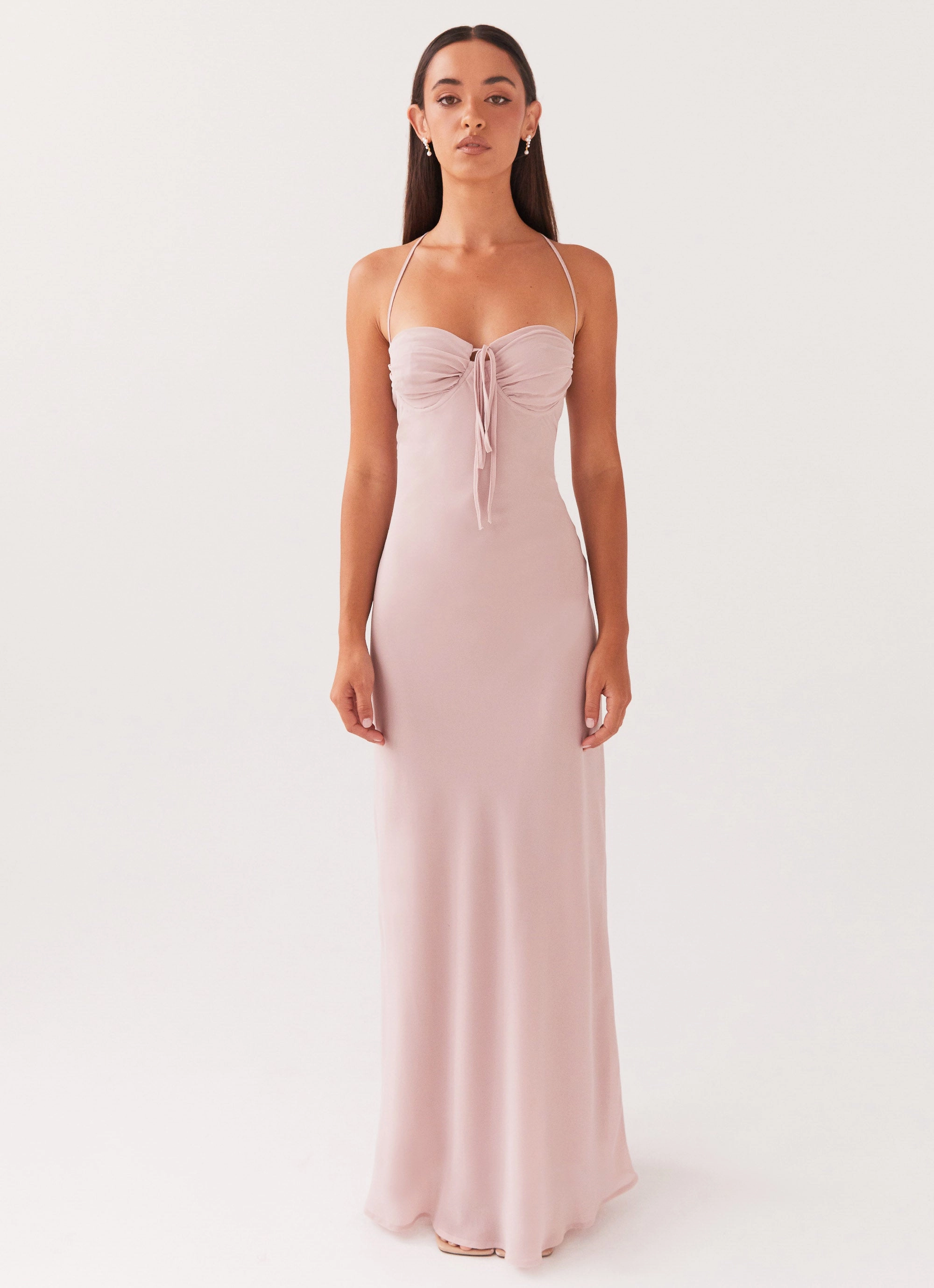 Aveline Maxi Dress - Mauve Life Soft