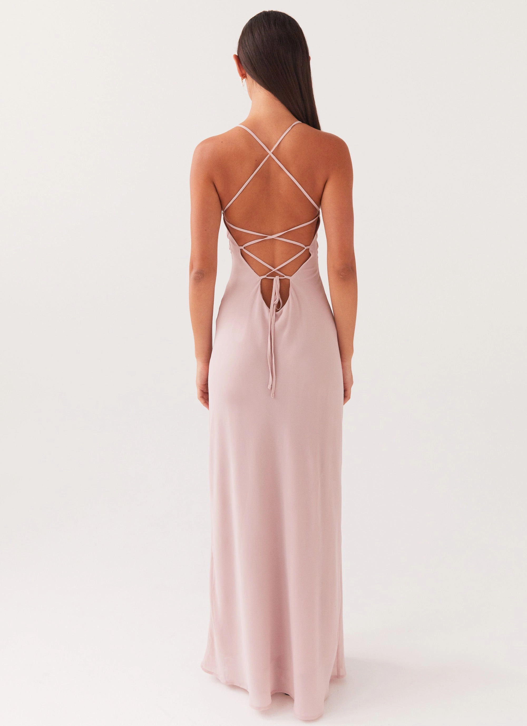 Match Quick Relax Piece Aveline Maxi Dress - Mauve