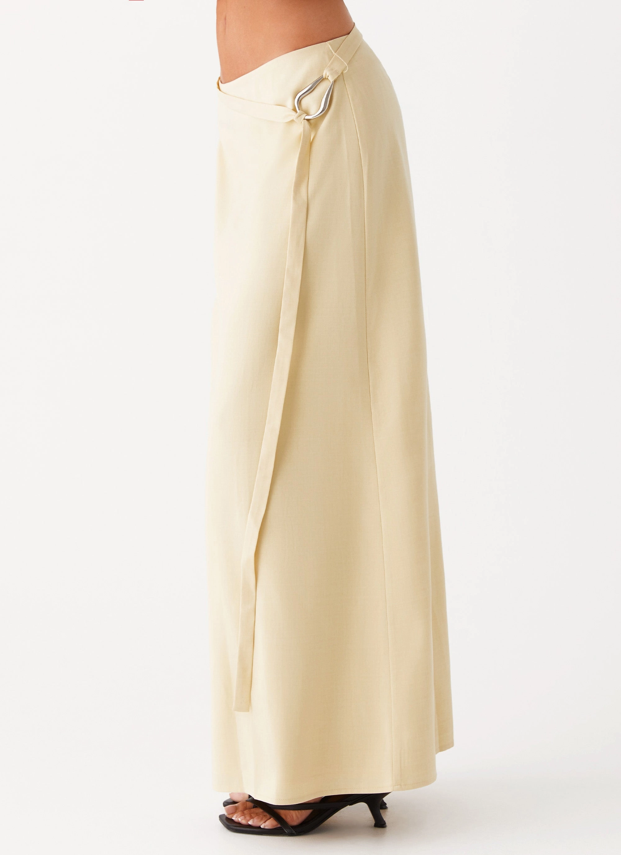 Azura Maxi Skirt - Yellow Emerging Designer