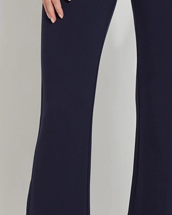 Baby Bootcut Pull On Pant | True Navy Simple Comfort