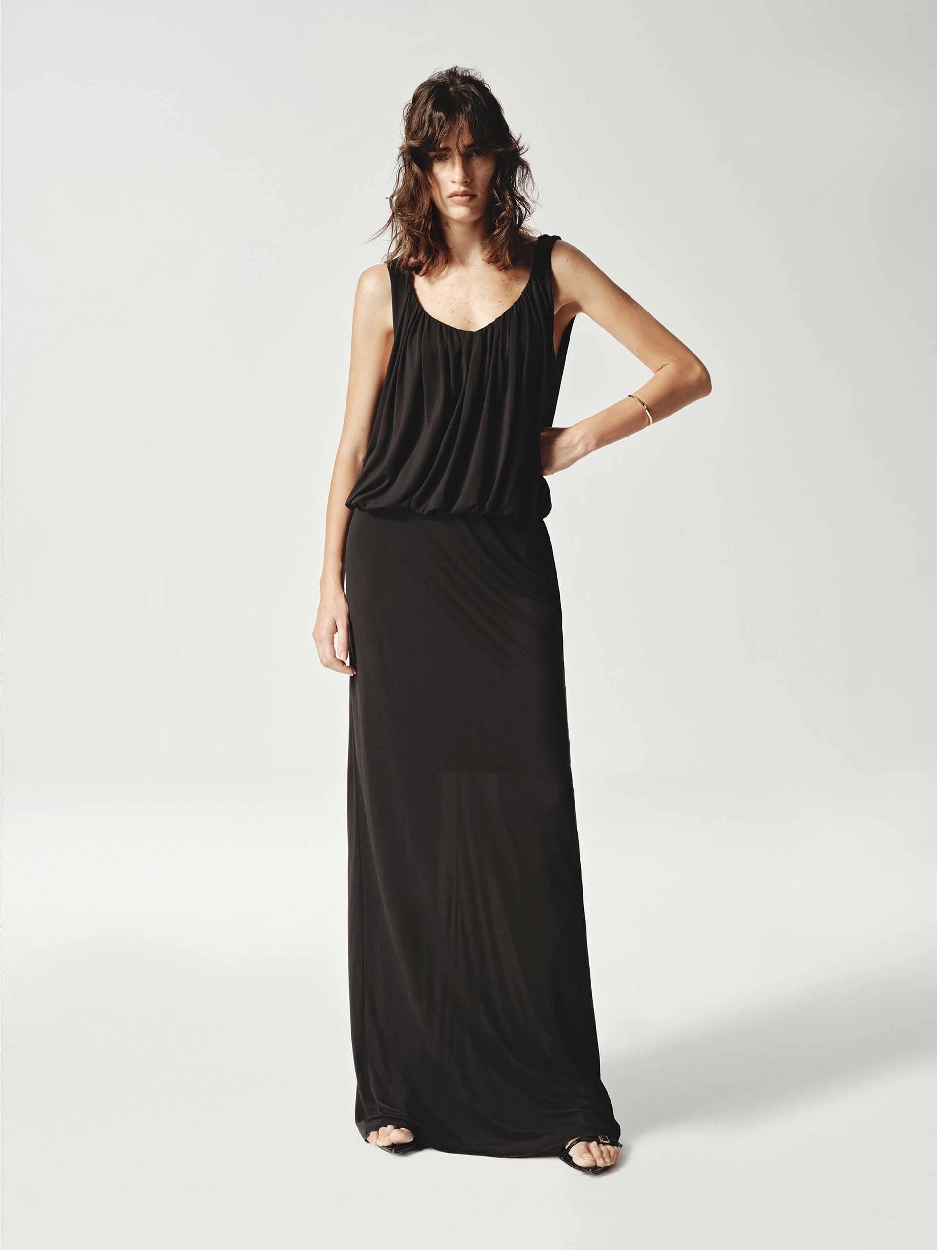 Casual Style Backless Tank Dress