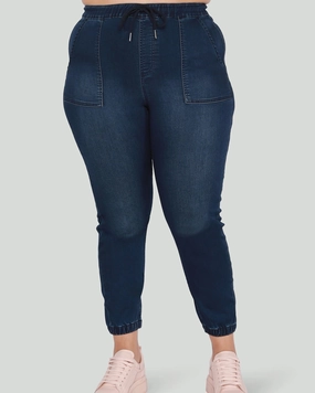 Bailey High Rise Jogger | Dark Indigo Wash Wear Anytime Quick Matchup