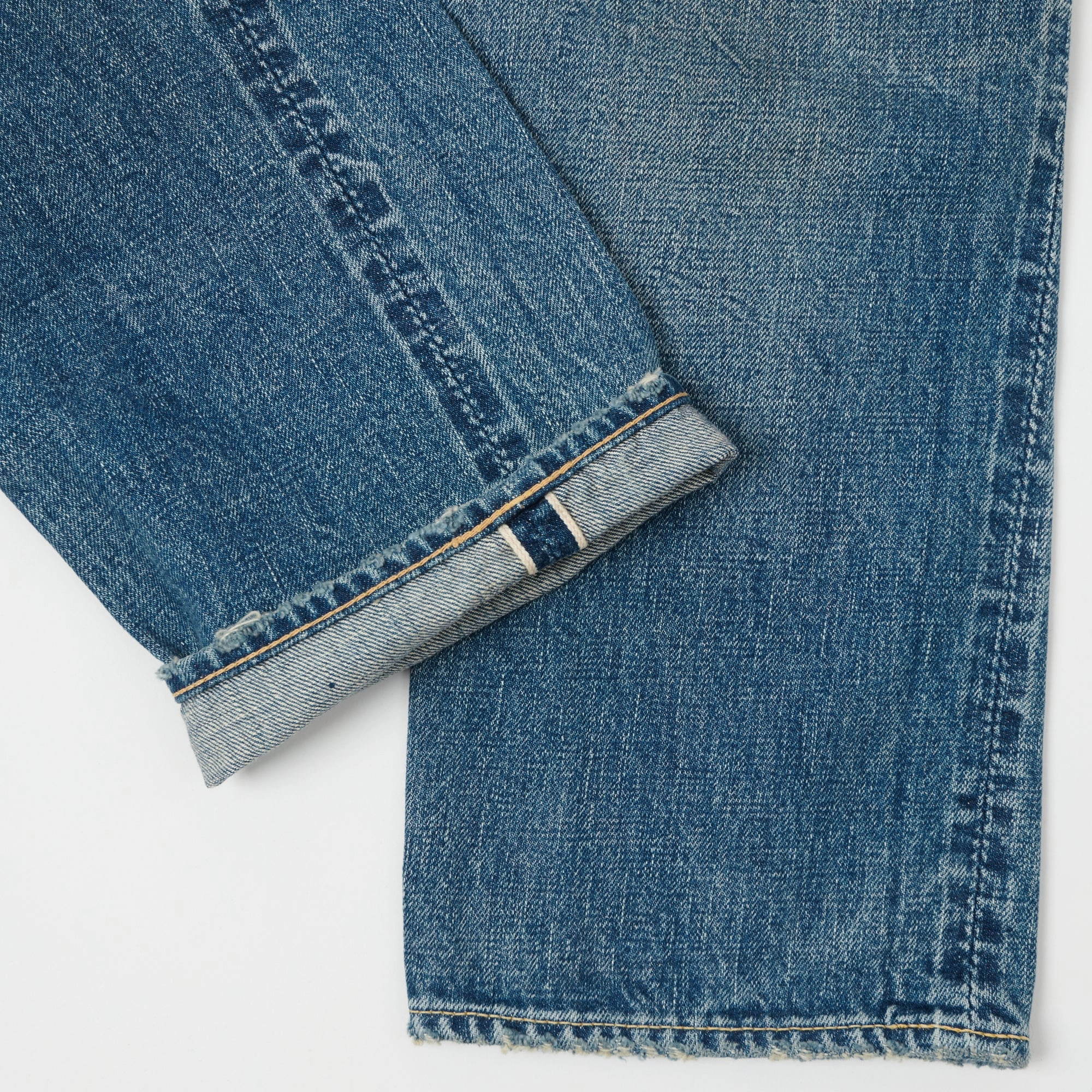 Relaxed Waistband Full Count 1108 13.75oz Regular Straight Jean - 'Dartford' Wash