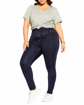 Premium Quality Functional Comfort Florence Jean | Dark Wash