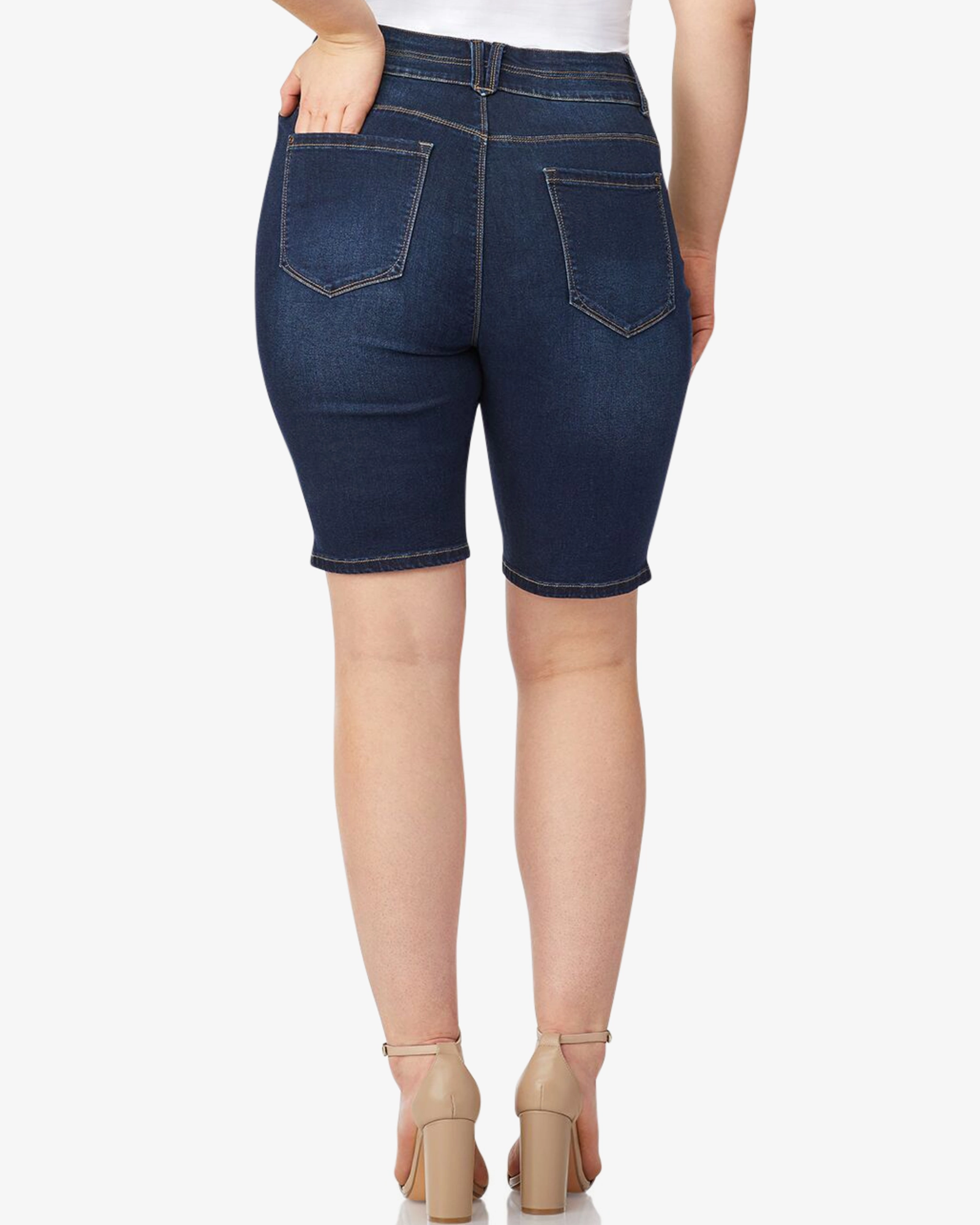 Street Appeal Barrow Bermuda Shorts | Dark Wash