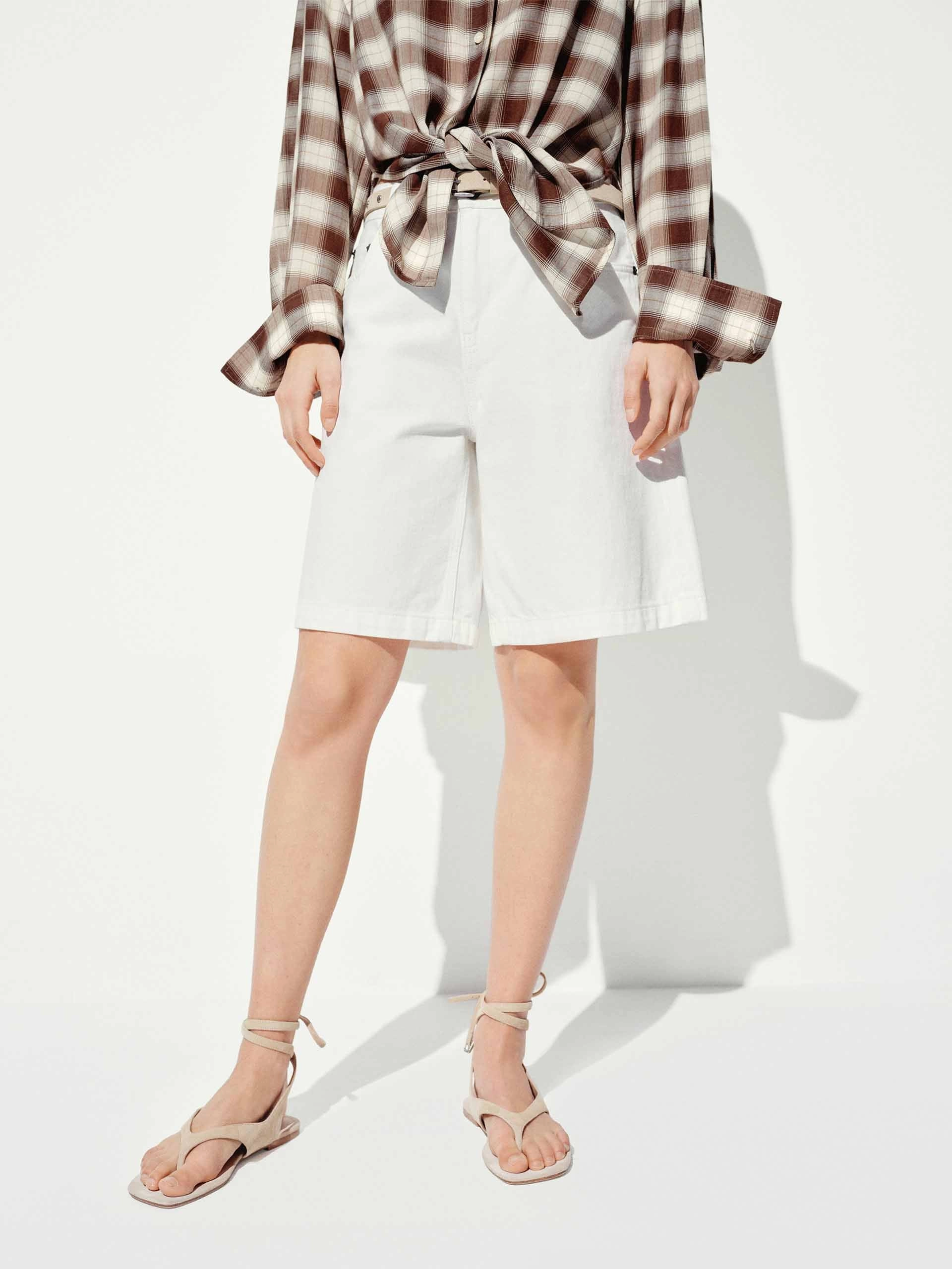 Cotton Straight Loose Shorts activewear option Performance Layers