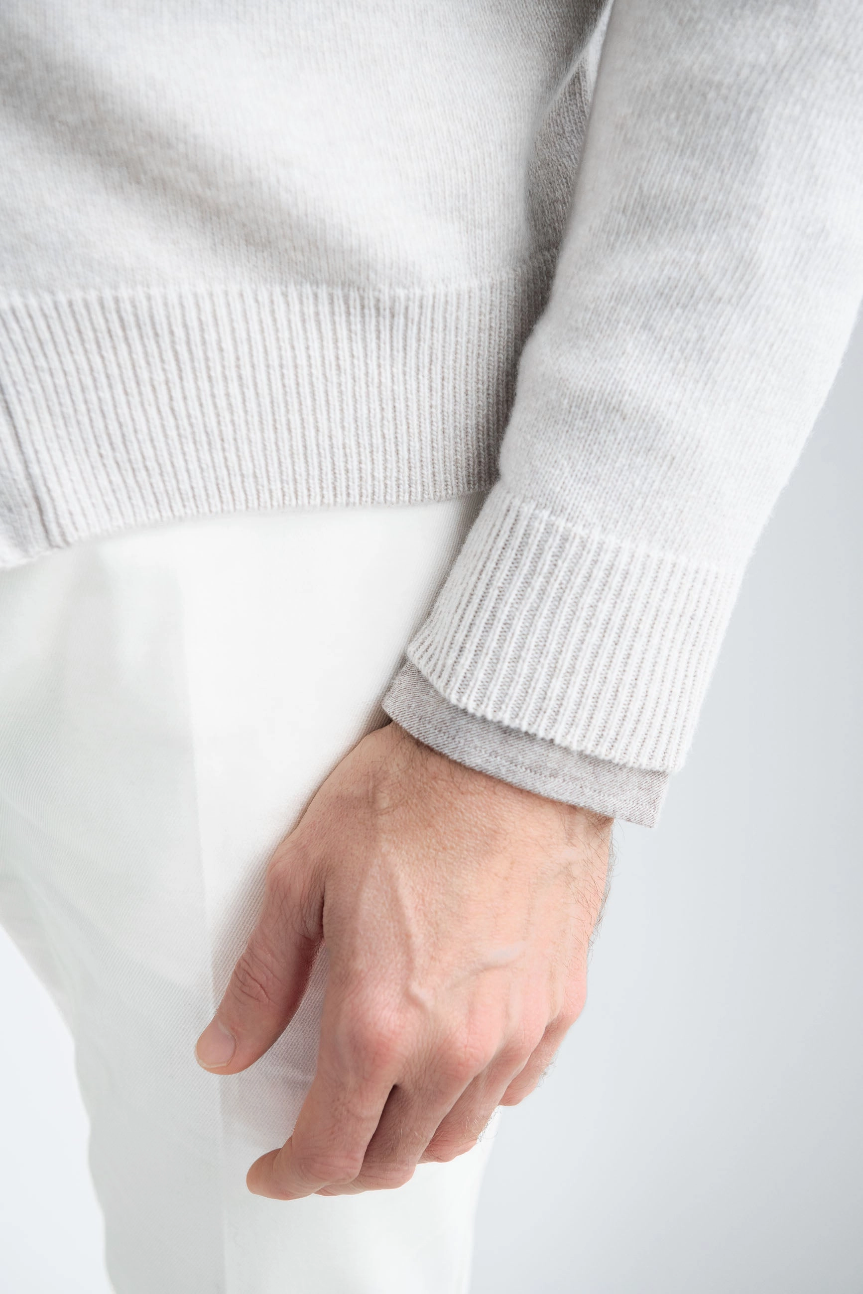 City Layer Lightweight Layer Beige Cardigan ?C Made in Italy