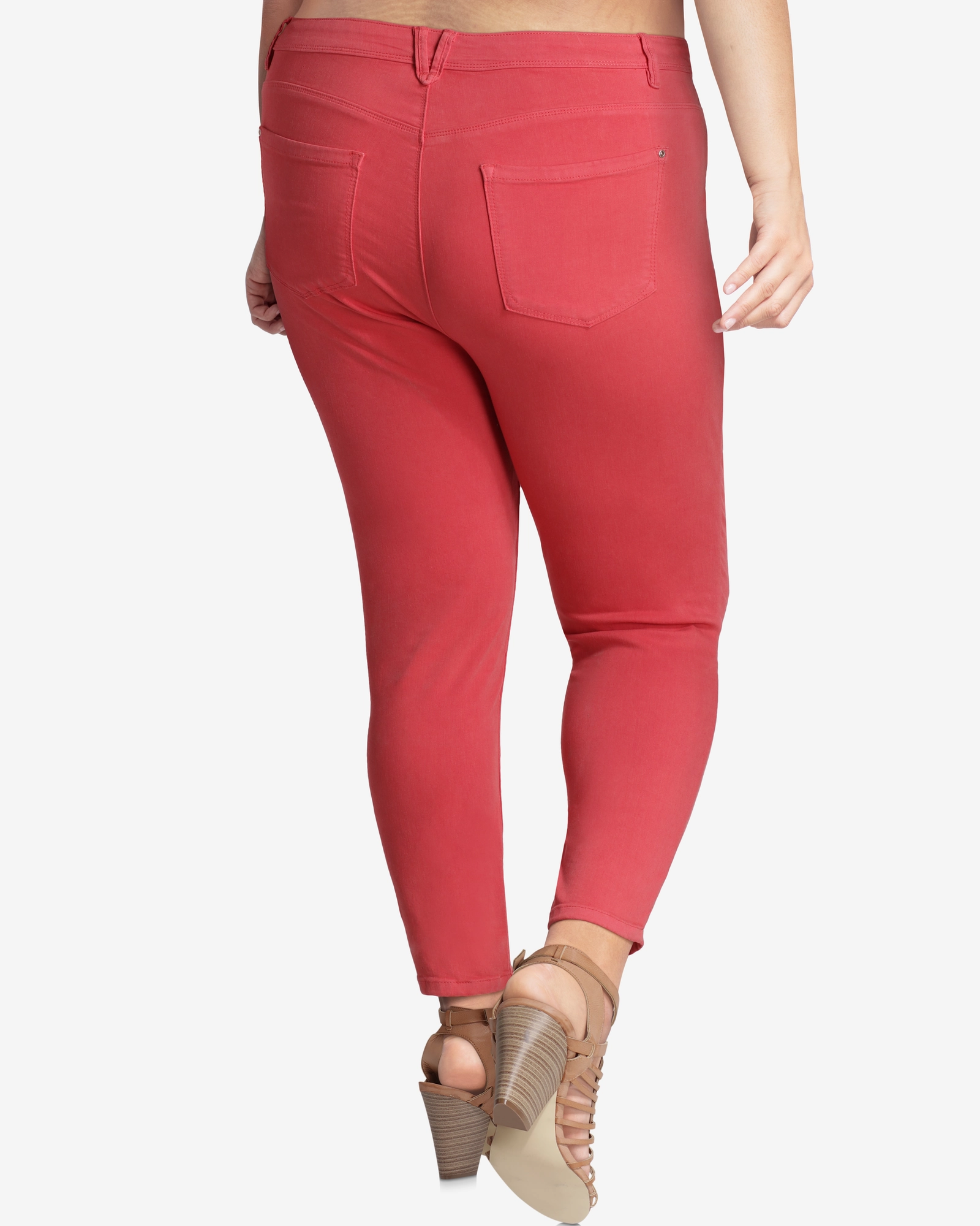 Bergen Stretch Skinny Jean  | Coral Sleek Waistband Day Off Fit