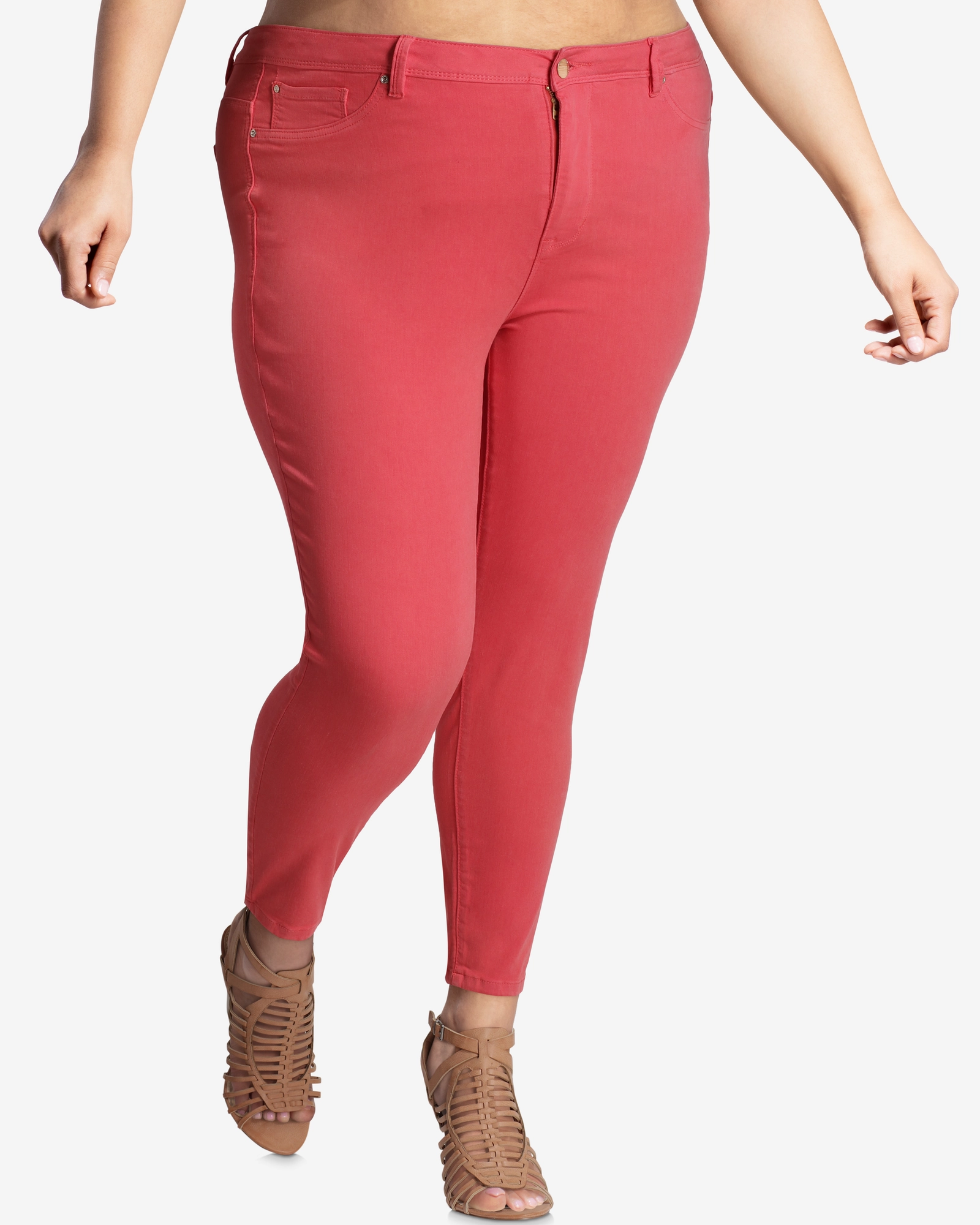 Bergen Stretch Skinny Jean  | Coral Student Outfit Earthy