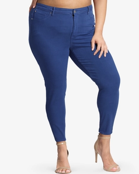 Classic Wear Morning Stroll Bergen Stretch Skinny Jean  | Royal Blue