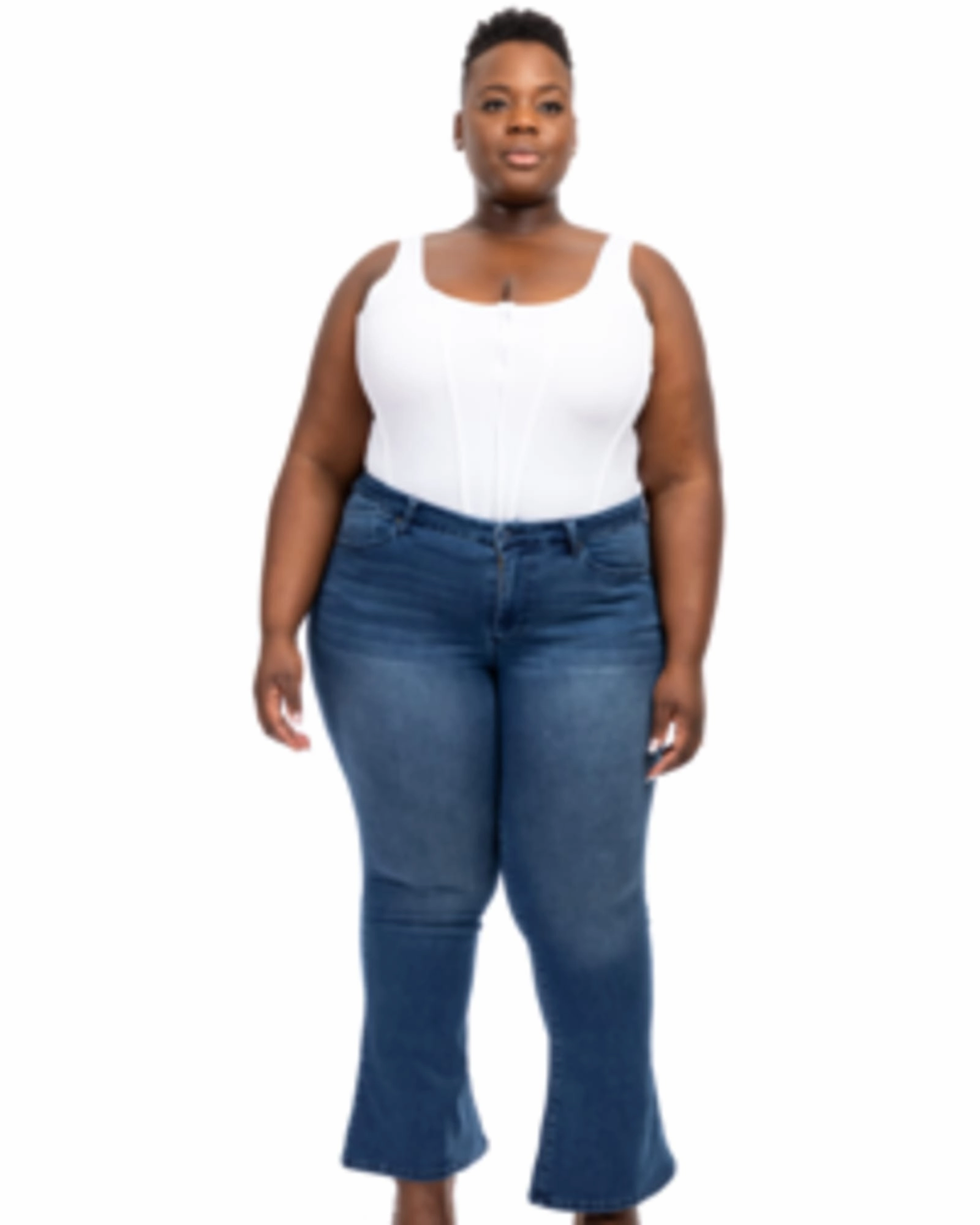 Better Butter Super High-Rise Flare | Donna Youth Outfit Modern Youth Style Party Look