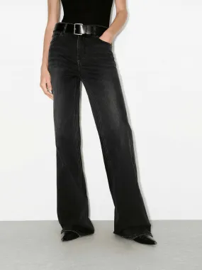 Formal Adult Fashion Black Wash Cotton Jeans