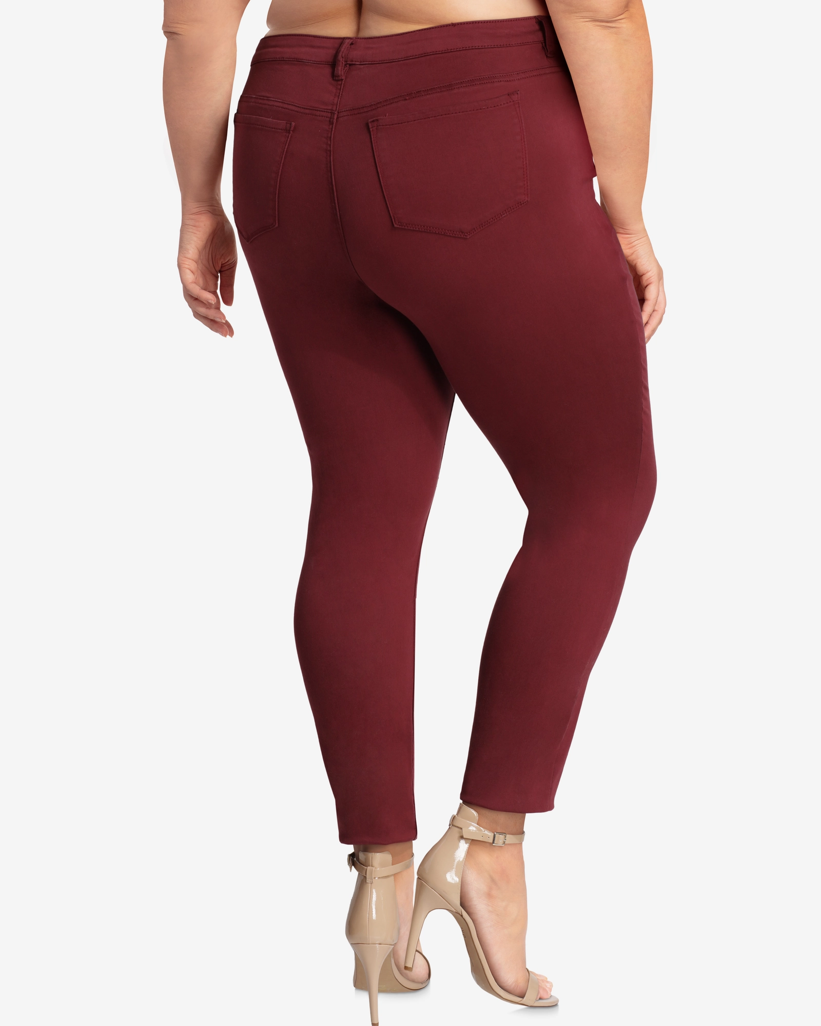 Eco Friendly Chill Outfit Road Trip Bleecker Skinny Jean  | Red