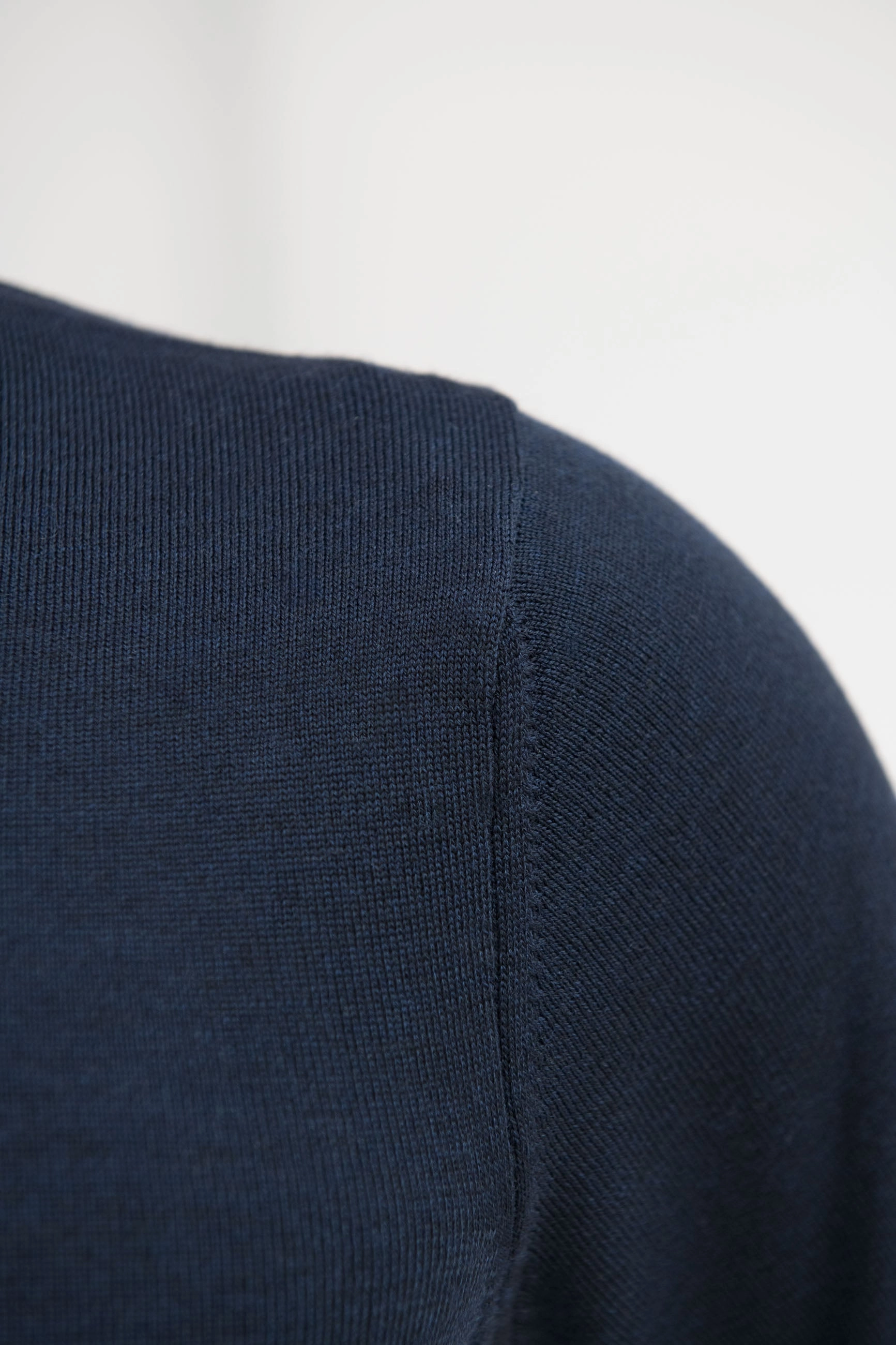 Blue Merino Turtleneck ?C Made in Italy MultiDirectional Flexibility