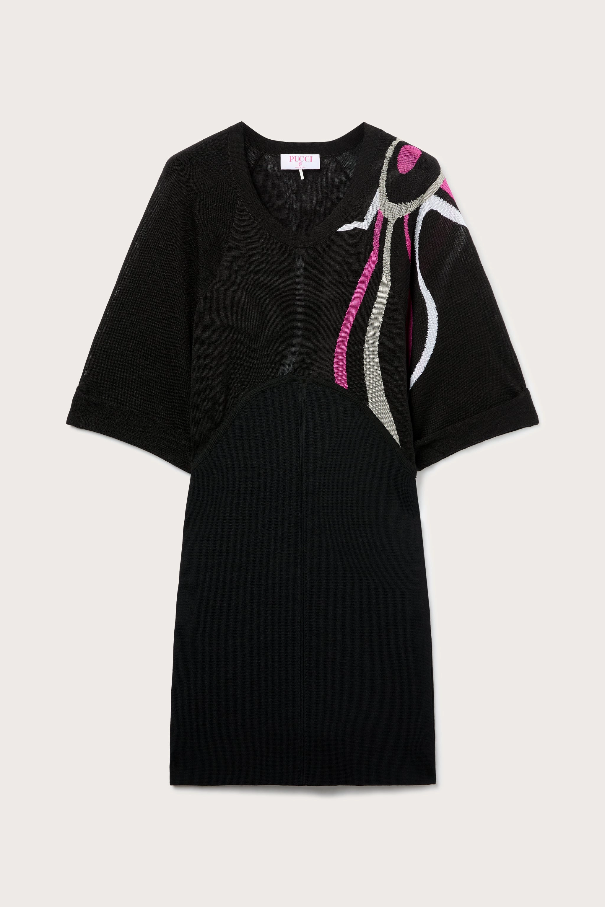 Bodycon Dress with Marmo Detail Beauty Feel