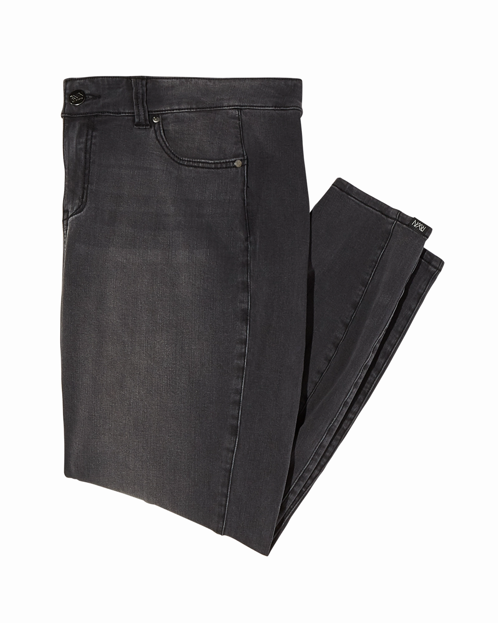 Neutral Outfit Fashionable Touch Boerum Skinny Jean | Charcoal Grey