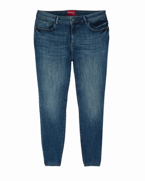 Minimalist Traveler Gear Bold Look Eco Conscious Denim Bond Skinny Jean | Medium Wash