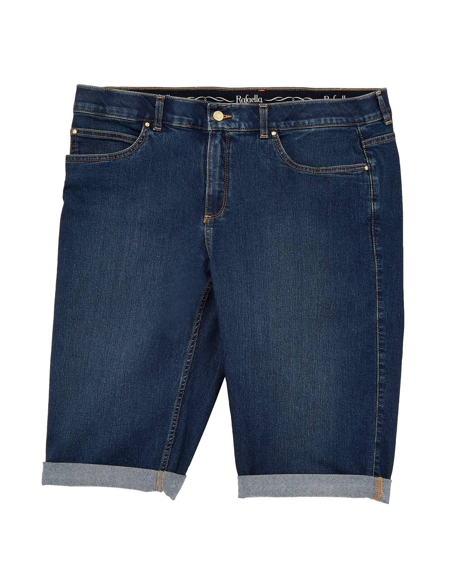 Bradford Cuffed Bermuda Short | Medium Wash Workwear Ready