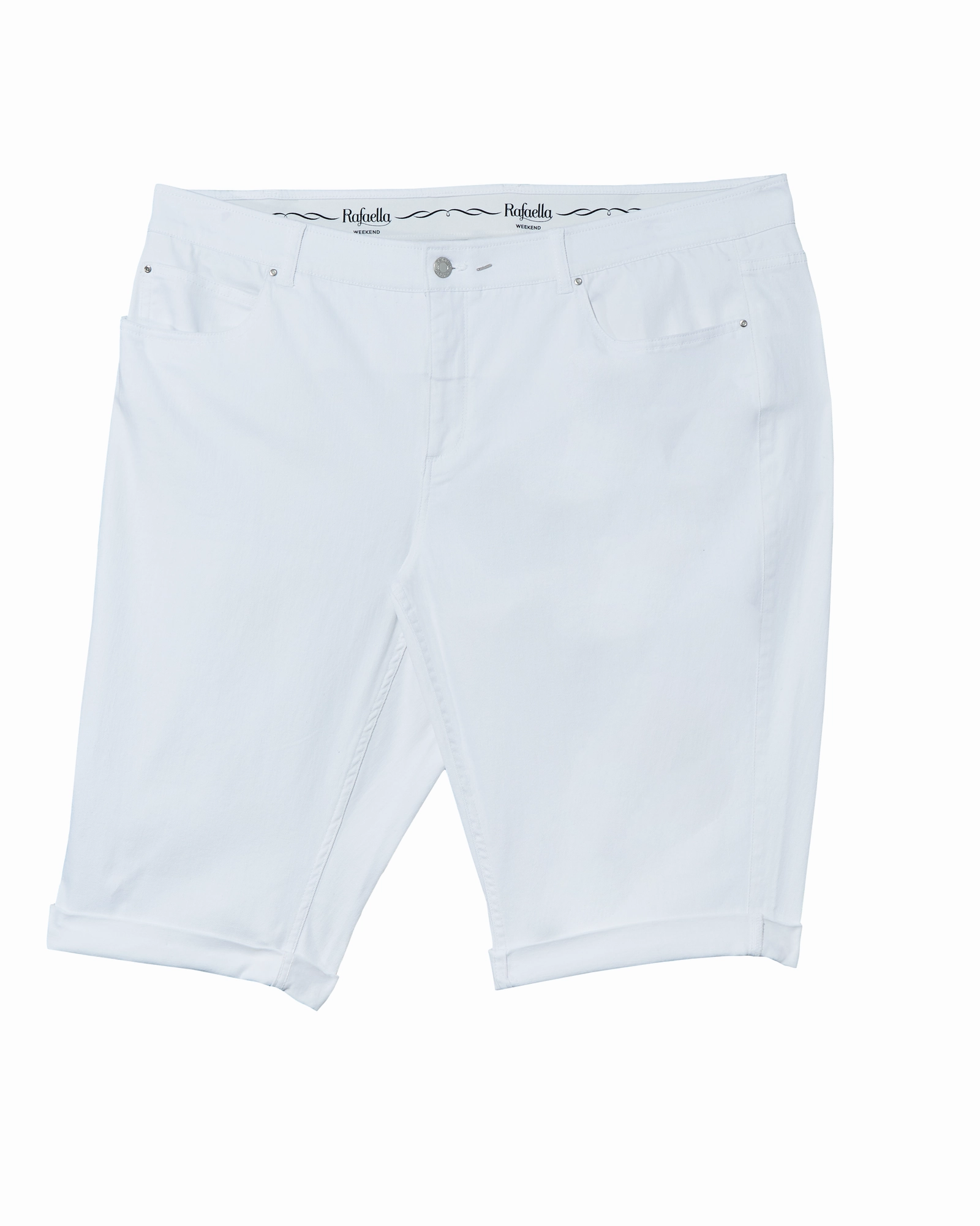 Bradford Cuffed Bermuda Short | White Water Efficient Wash Process Non Restrictive Thigh