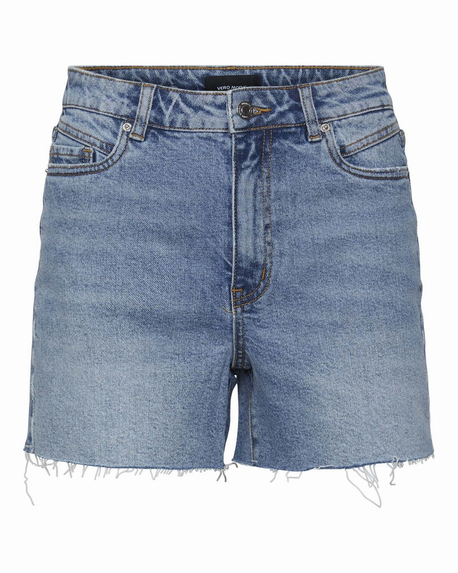 Modern Shopping Day Eco Friendly Production Brenda Frayed Shorts | Light Wash