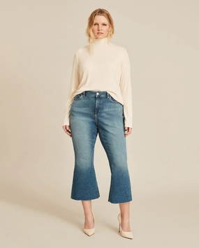 Premium Cotton Blend Bridget Boot Jean | Blue