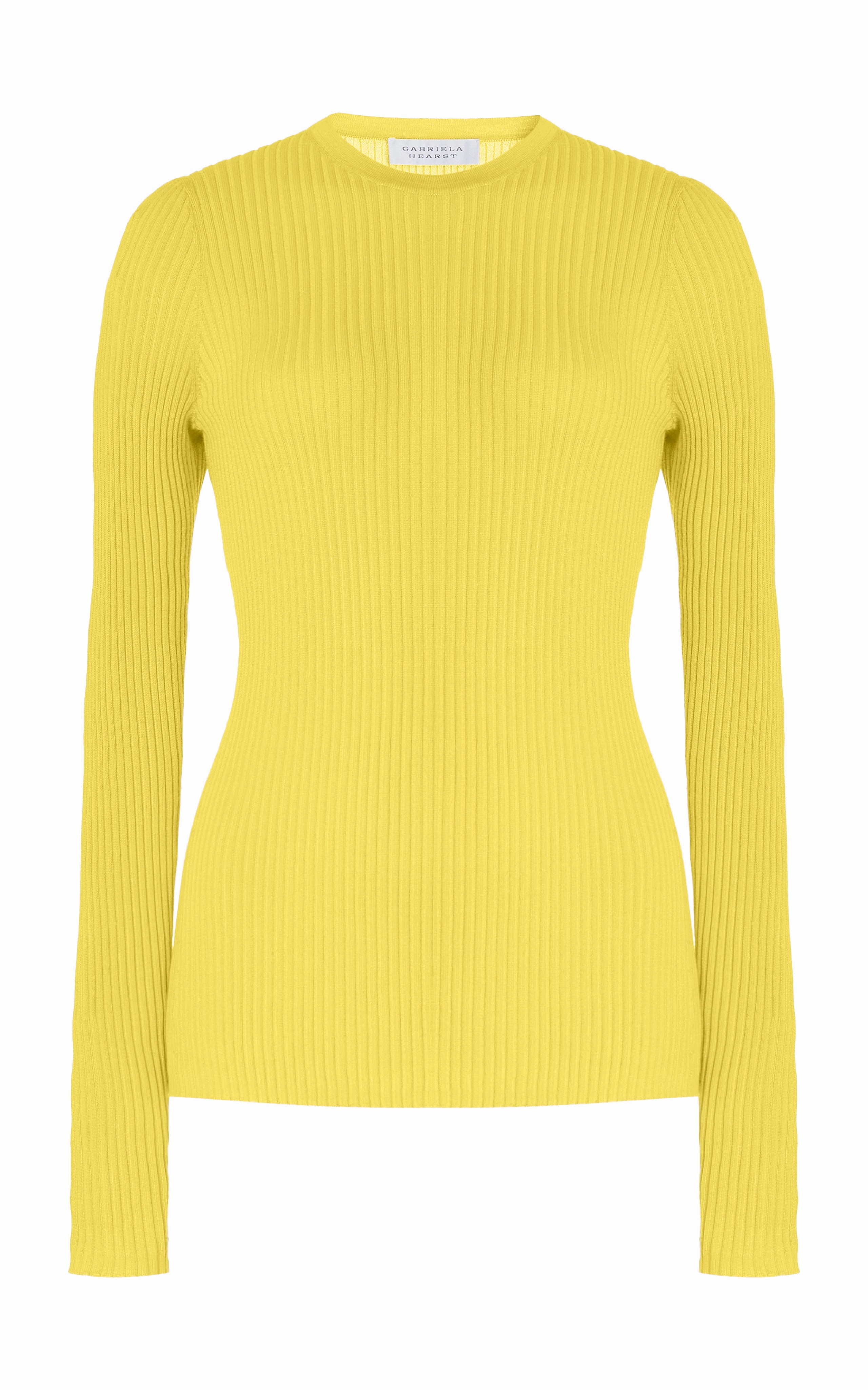 Browning Knit Sweater in Goldenrod Cashmere Silk SnagResistant Surface Low Maintenance Fibers
