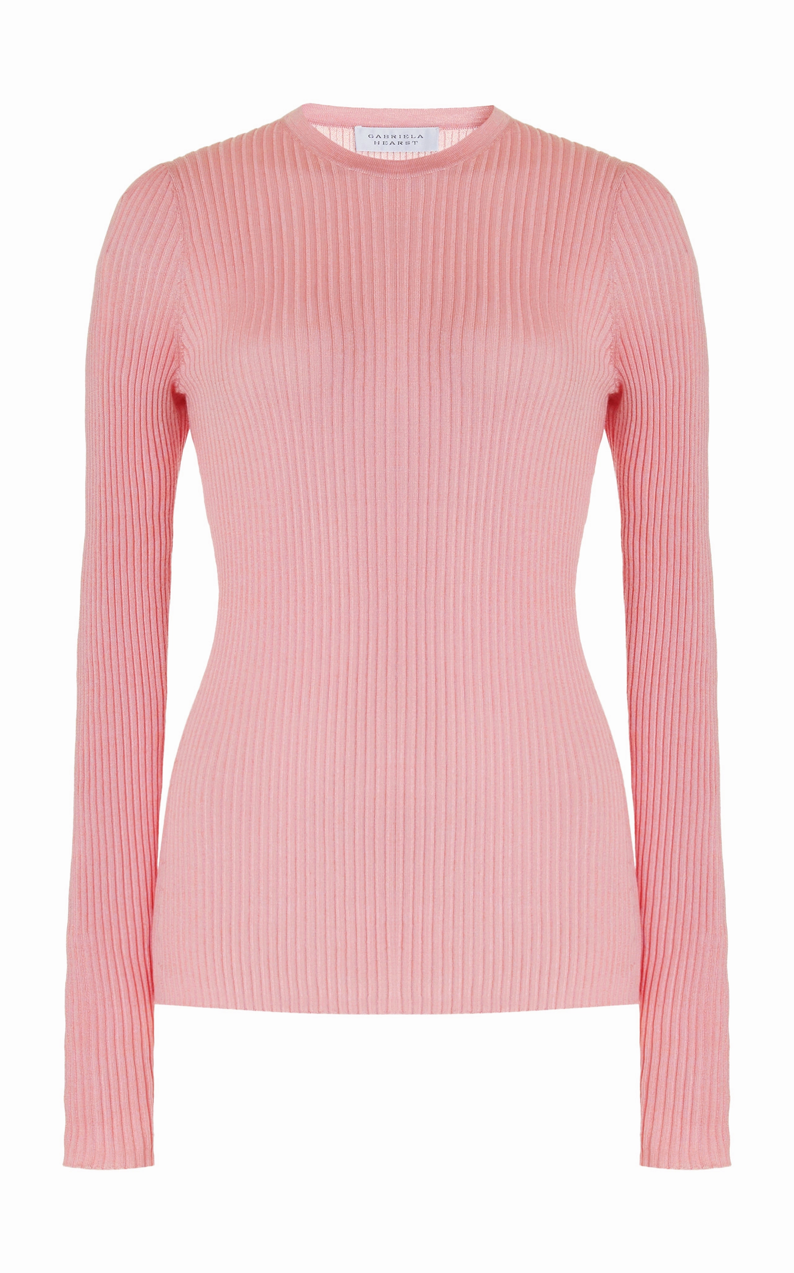 Chill Weather Street Layer Browning Knit Sweater in Rosa Cashmere Silk