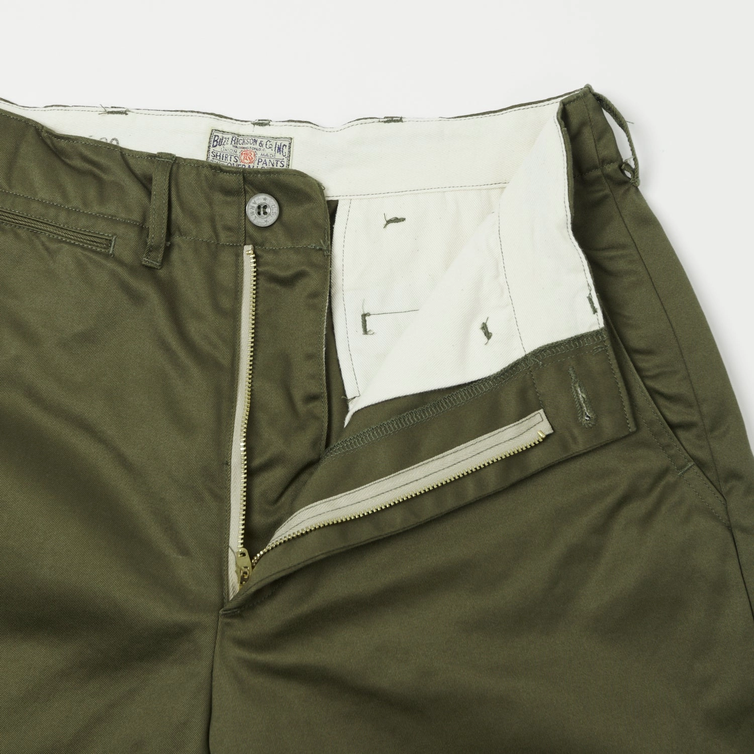 Freestyle Comfort Buzz Rickson's 1945 Chino Short - Olive