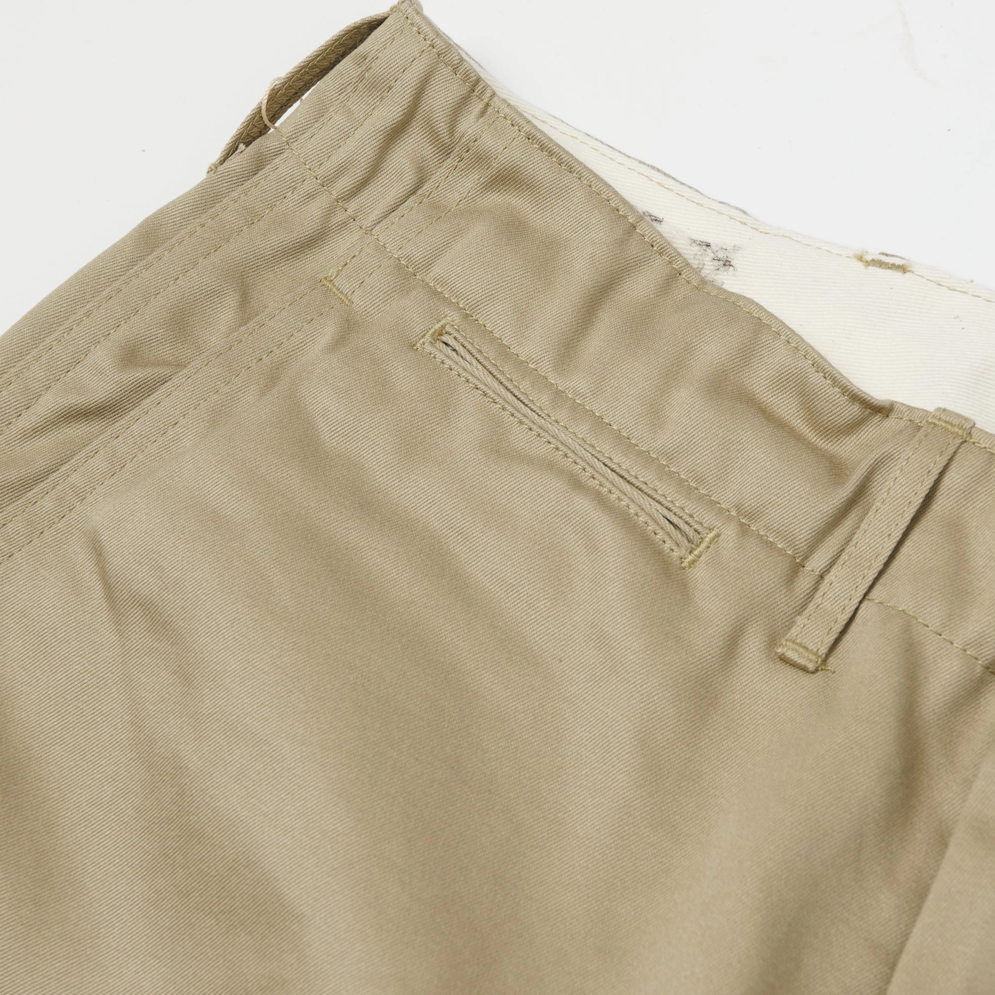 Buzz Rickson's Original-Spec. Chino Short - Khaki Sporty Vibe Wear