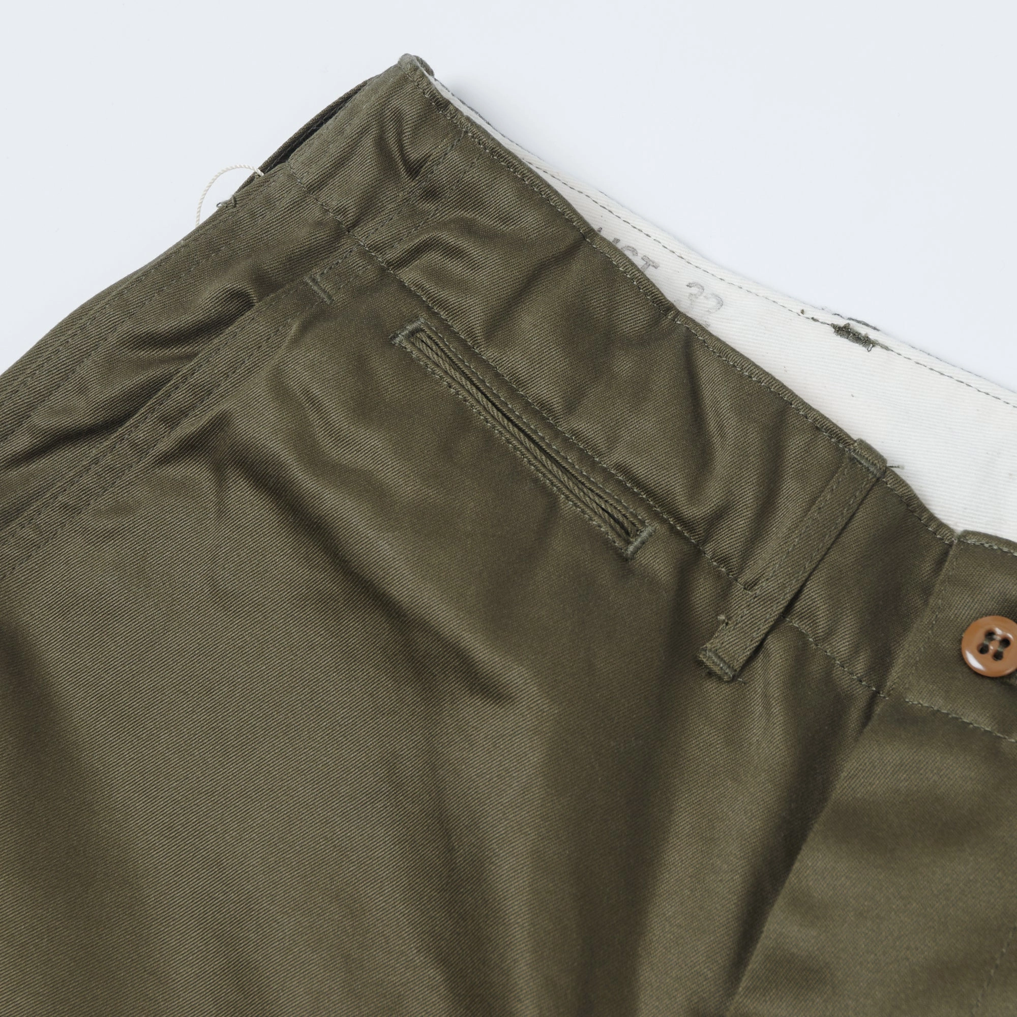 Casual Vibe Buzz Rickson's Original-Spec. Chino Short - Olive