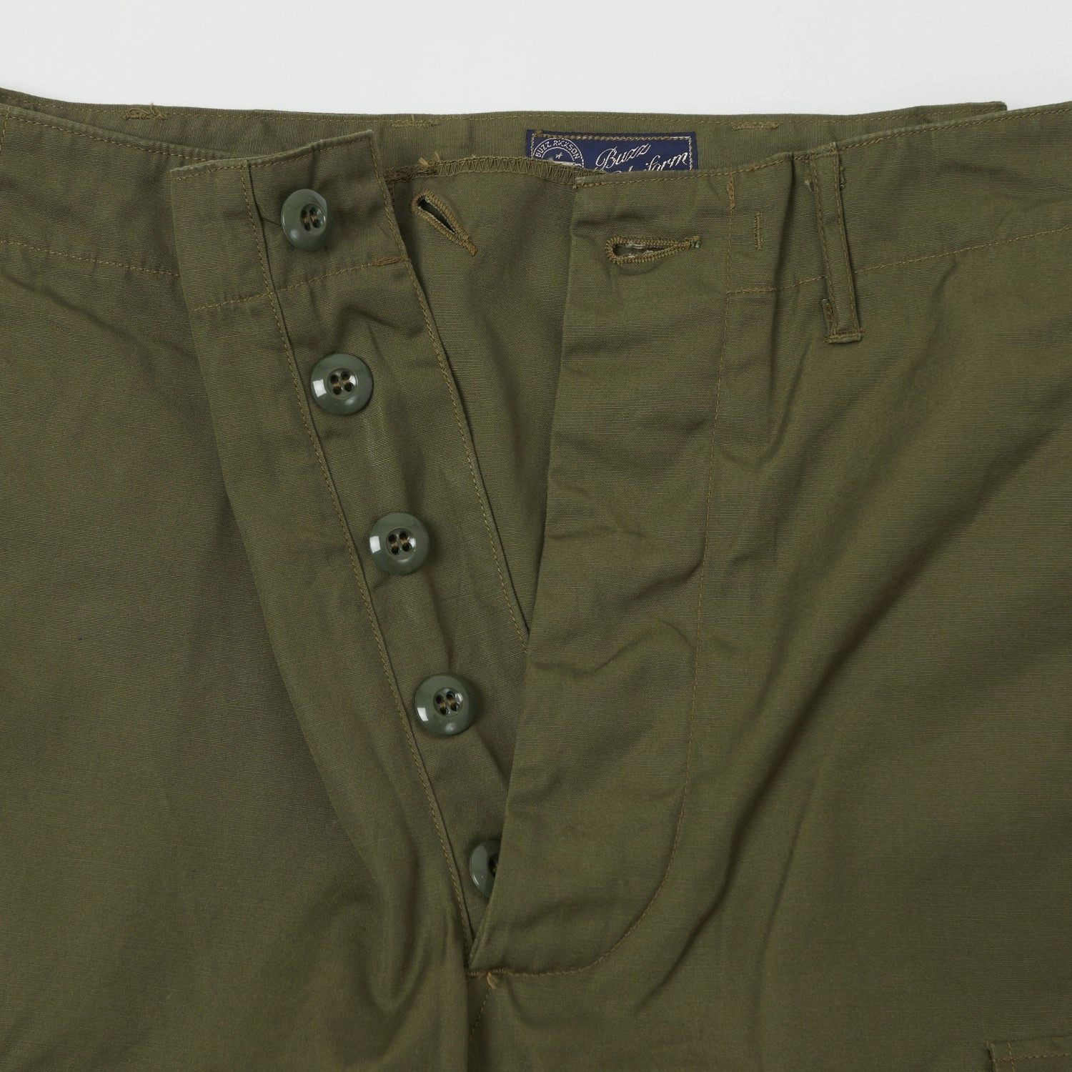 Travel Friendly Buzz Rickson's U.S. Army Short - Olive Drab