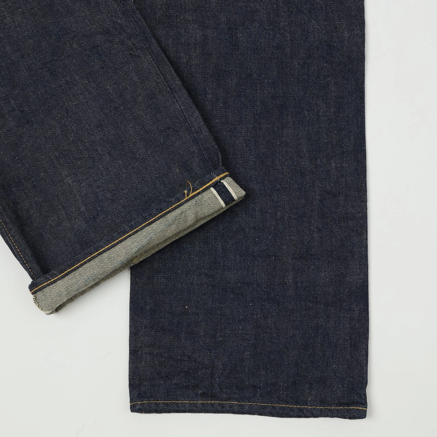 Buzz Rickson's WWII 'Waist Overall' 13.6oz Loose Straight Jean - Raw Stay Stylish