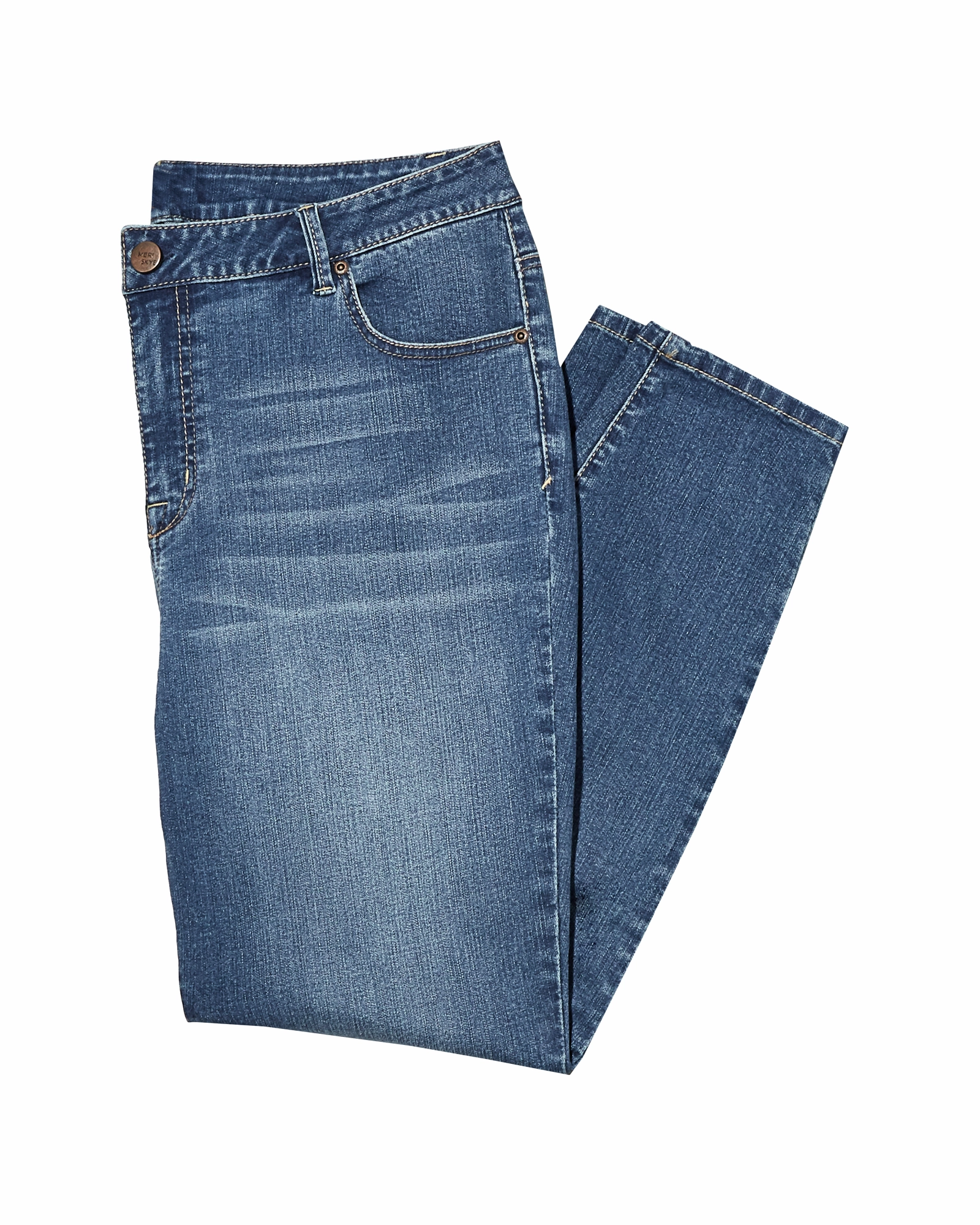 Cadman Skinny Jean - Short | Medium Wash Low Maintenance Denim