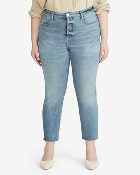 Canal High Rise Straight Jean | Light Wash Youth Style Stylish Road Trip