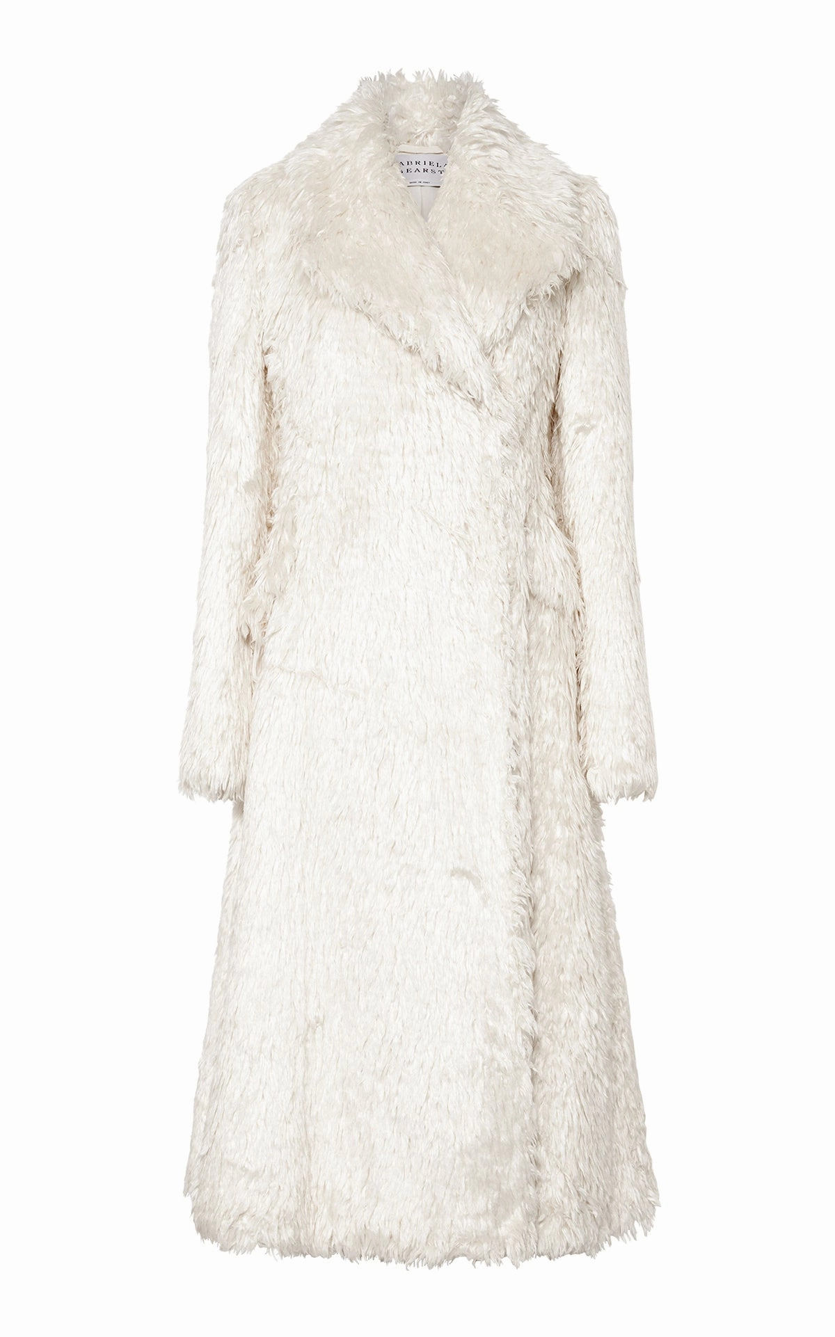 Teflon coating Auxiliary Attachment Points Cantwell Coat in Ivory Silk Fur