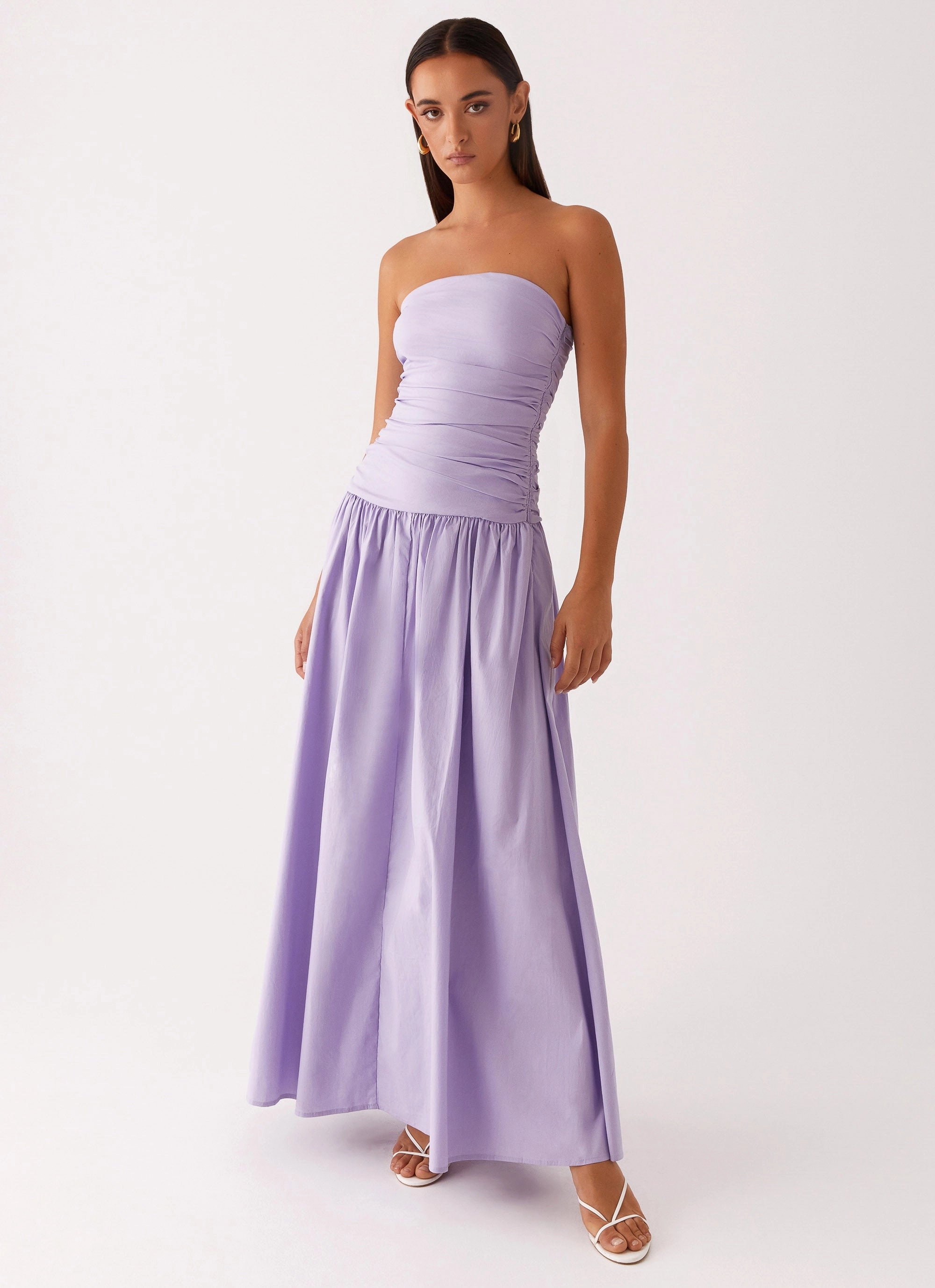 Carmel Maxi Dress - Lavender Relax Mode