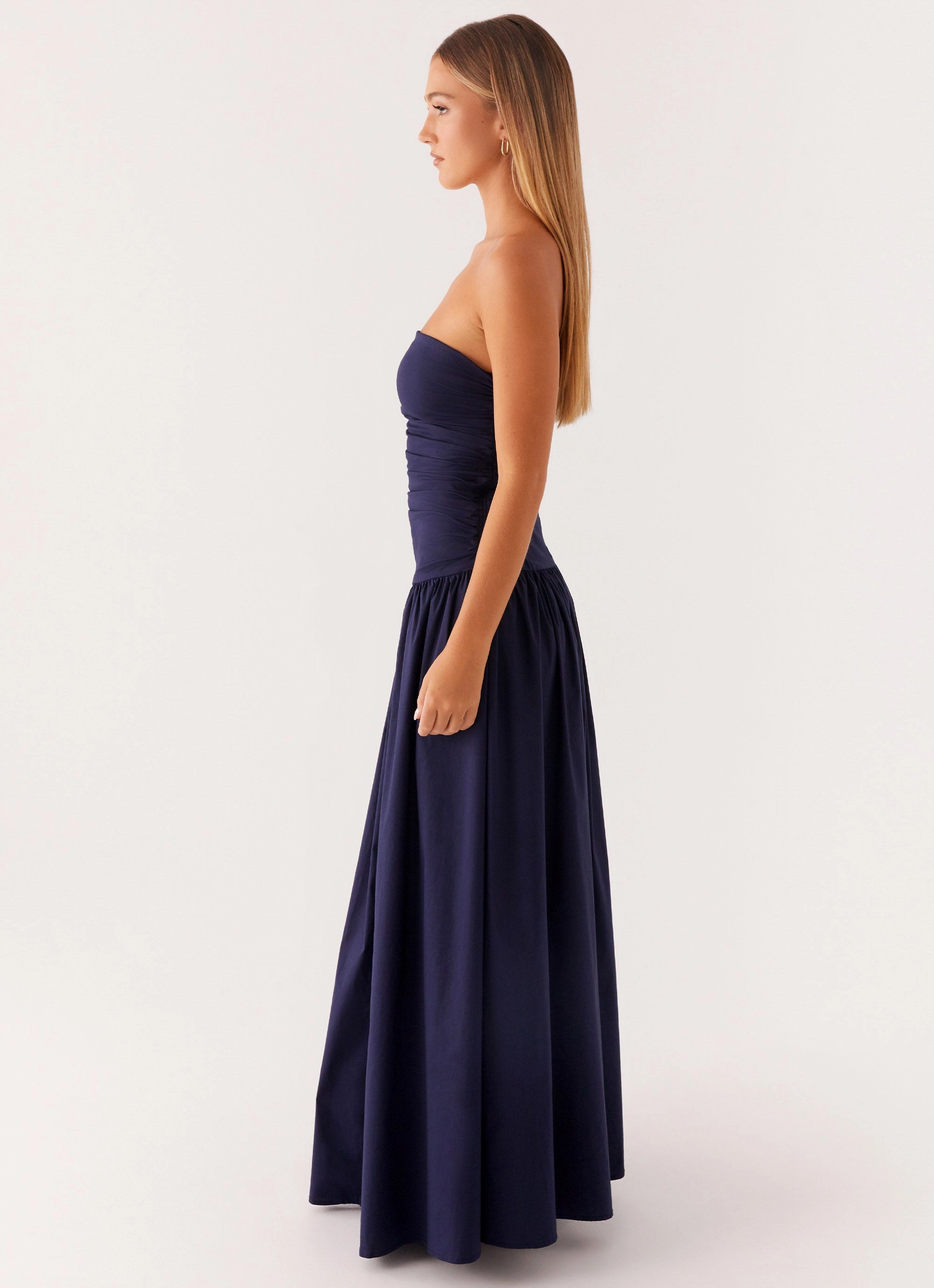 Carmel Maxi Dress - Navy All Inclusive Sleek Flex