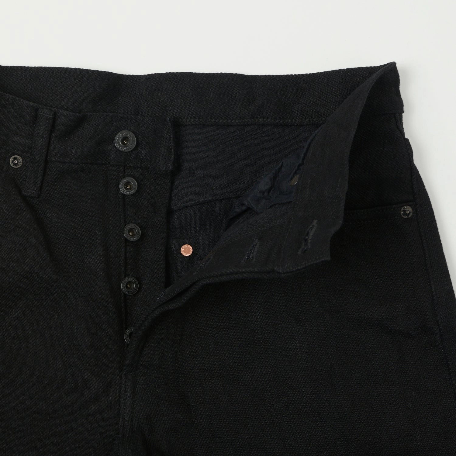 ONI Denim 288ZR-BKBK Secret Denim Loose Straight Jean - Black One Wash Function Ready Comfortable Tailoring