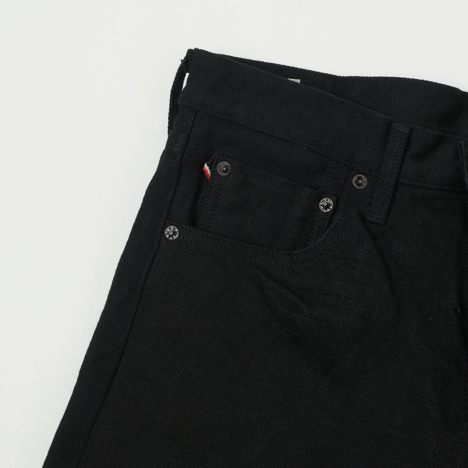 ONI Denim 288ZR-BKBK Secret Denim Loose Straight Jean - Black One Wash Weather Friendly